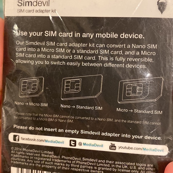 Simdevil SIM card adapter kit​ - Picture 4 of 6